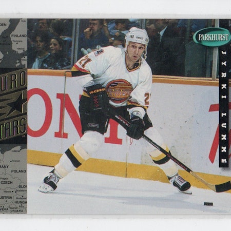 1994-95 Parkhurst SE Euro-Stars #ES8 Jyrki Lumme (10-X311-CANUCKS)