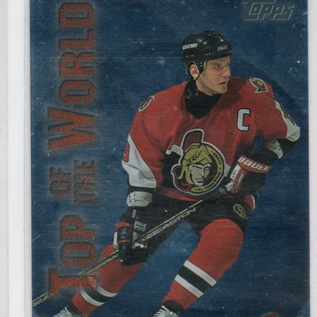 1999-00 Topps Top of the World #TW7 Alexei Yashin (12-X311-SENATORS)