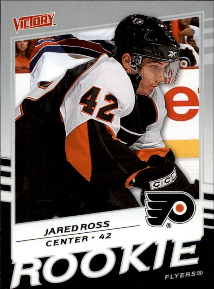 2008-09 Upper Deck Victory #342 Jared Ross RC (10-X292-FLYERS)