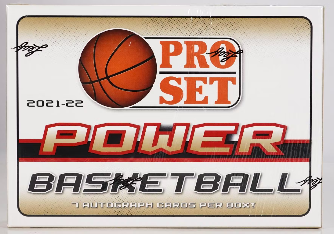 2021-22 Leaf Pro Set Power Basketball (Hobby Box)