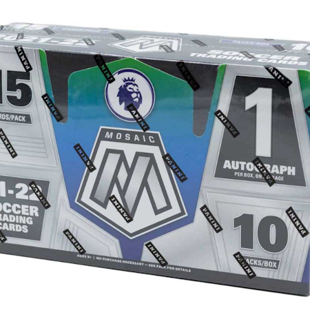 2021-22 Panini Mosaic Premier League Soccer (Hobby Box)