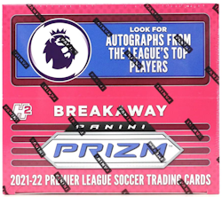 2021-22 Panini Prizm Premier League Soccer (Breakaway Box) *Förhandsbokning*