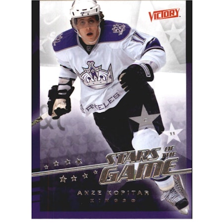 2008-09 Upper Deck Victory Stars of the Game #SG13 Anze Kopitar (12-X171-NHLKINGS)