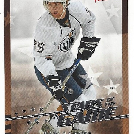 2008-09 Upper Deck Victory Stars of the Game #SG28 Sam Gagner (10-239x9-OILERS)