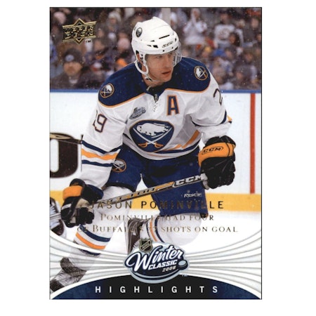 2008-09 Upper Deck Winter Classic #WC10 Jason Pominville (20-X192-SABRES)