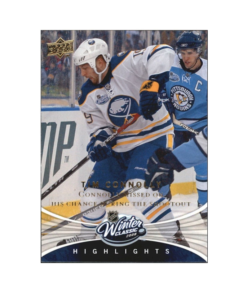2008-09 Upper Deck Winter Classic #WC14 Tim Connolly (12-X192-SABRES)