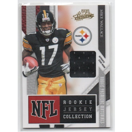 2009 Absolute Memorabilia Rookie Jersey Collection #27 Mike Wallace (30-X34-NFLSTEELERS)