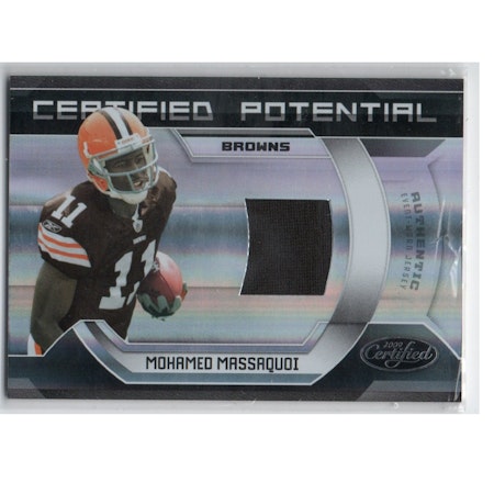 2009 Certified Certified Potential Materials #20 Mohamed Massaquoi (30-X253-NFLBROWNS)