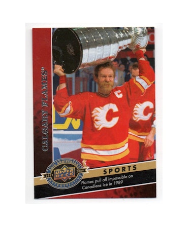 2009 Upper Deck 20th Anniversary #122 Calgary Flames (10-X200-FLAMES)