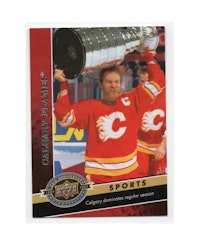 2009 Upper Deck 20th Anniversary #124 Calgary Flames (10-X162-FLAMES)