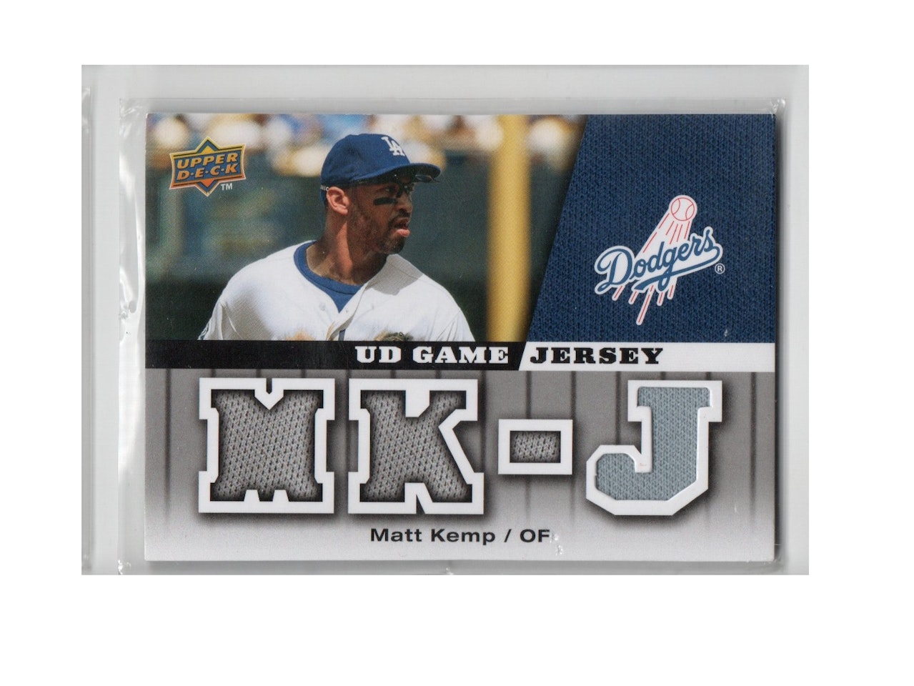 2009 Upper Deck UD Game Jersey #GJMK Matt Kemp (30-X251-MLBDODGERS)