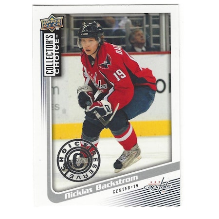 2009-10 Collector's Choice Reserve #156 Nicklas Backstrom (15-X39-CAPITALS)