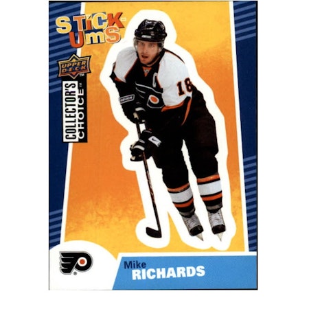 2009-10 Collector's Choice Stick-Ums #SU21 Mike Richards (10-X110-FLYERS)