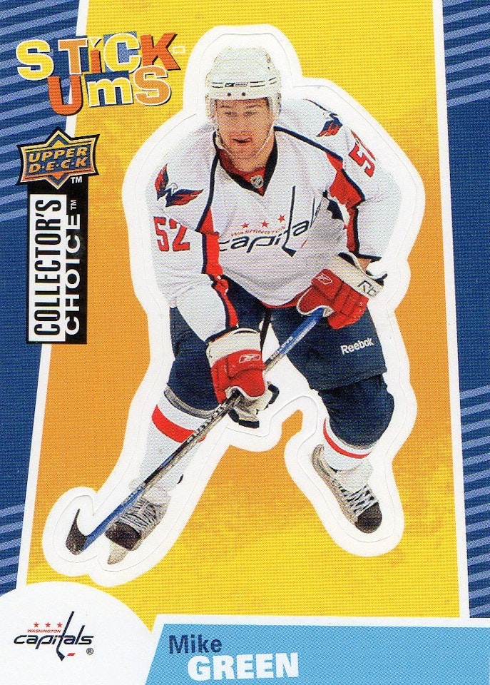 2009-10 Collector's Choice Stick-Ums #SU30 Mike Green (10-X138-CAPITALS)
