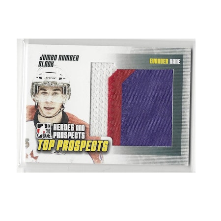 2009-10 ITG Heroes and Prospects Top Prospects Game Used Numbers #JM11 Evander Kane (200-X5-OTHERS)