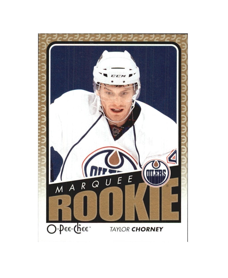 2009-10 O-Pee-Chee #534 Taylor Chorney RC (12-X214-OILERS)