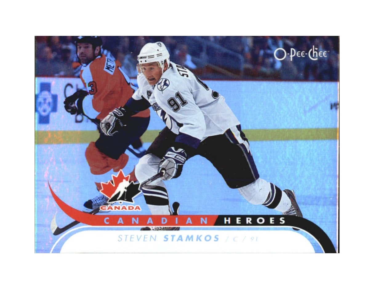 2009-10 O-Pee-Chee Canadian Heroes Foil #CBH4 Steven Stamkos (60-X58-LIGHTNING)