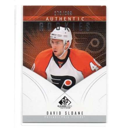 2009-10 SP Game Used #170 David Sloane RC (25-X265-FLYERS)