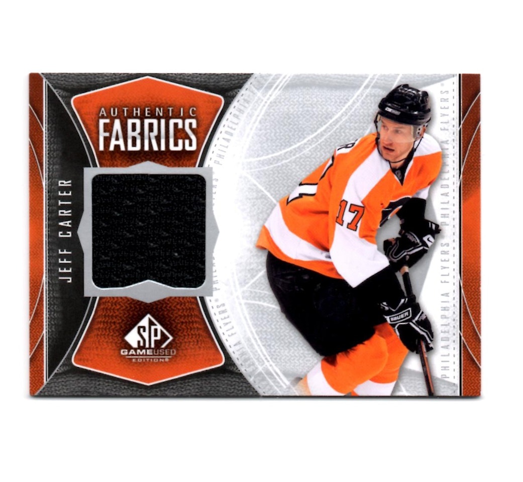 2009-10 SP Game Used Authentic Fabrics #AFJC Jeff Carter (40-X80-FLYERS)