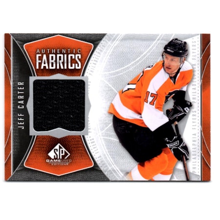 2009-10 SP Game Used Authentic Fabrics #AFJC Jeff Carter (40-X80-FLYERS)