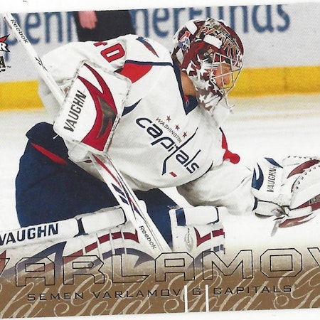 2009-10 Ultra Gold Medallion #151 Simeon Varlamov (10-X43-CAPITALS)