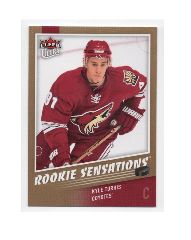 2009-10 Ultra Rookie Sensations #RS18 Kyle Turris (10-X162-COYOTES)