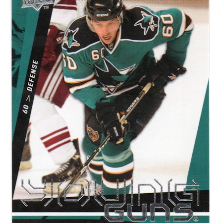 2009-10 Upper Deck #215 Jason Demers YG RC (40-X291-SHARKS)