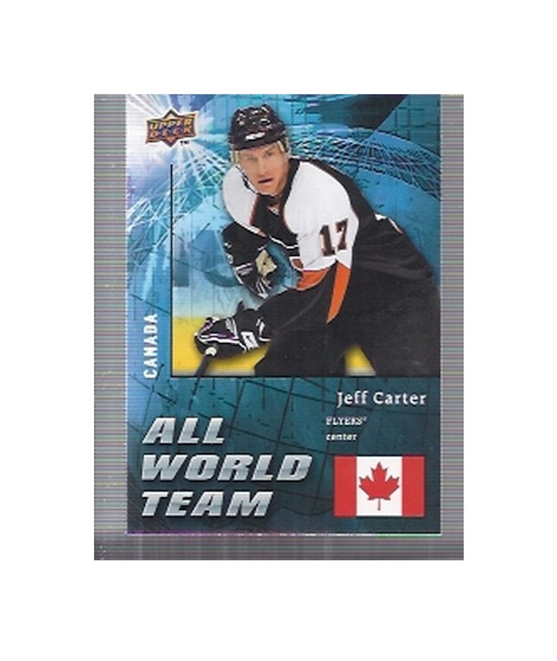 2009-10 Upper Deck All World #AW27 Jeff Carter (15-X161-FLYERS)