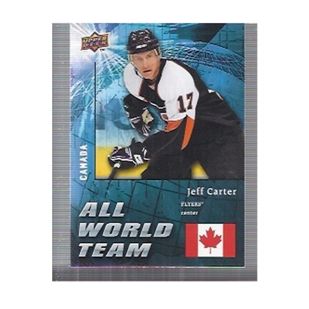 2009-10 Upper Deck All World #AW27 Jeff Carter (15-X161-FLYERS)