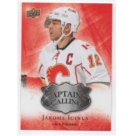 2009-10 Upper Deck Captain's Calling #CC3 Jarome Iginla (10-X162-FLAMES)