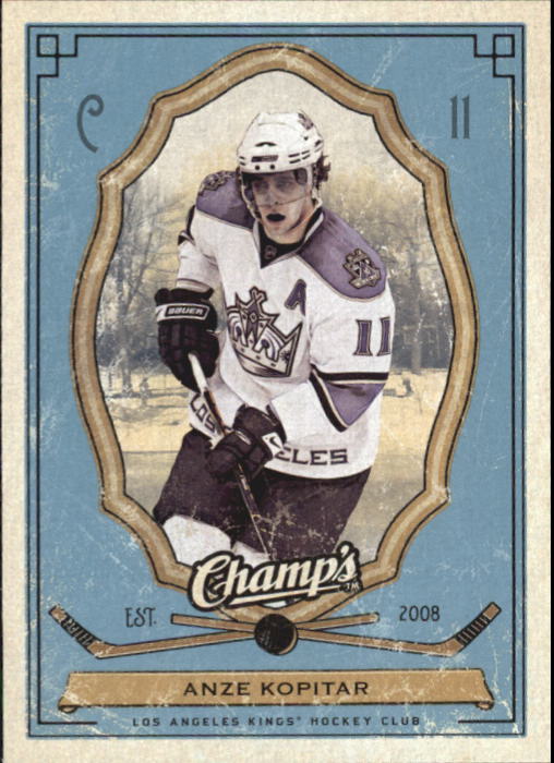 2009-10 Upper Deck Champ's #50 Anze Kopitar (5-X298-NHLKINGS)