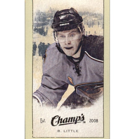 2009-10 Upper Deck Champ's #201 Bryan Little (10-X188-THRASHERS)