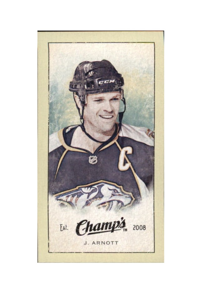 2009-10 Upper Deck Champ's #256 Jason Arnott (10-X188-PREDATORS)