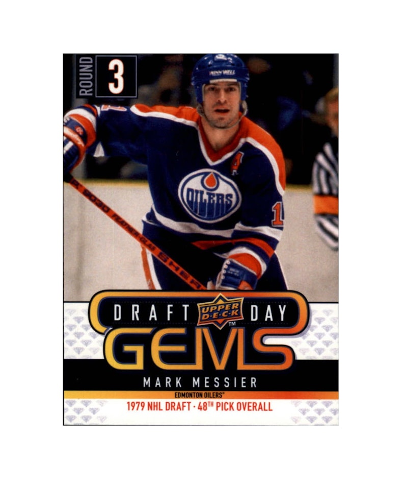 2009-10 Upper Deck Draft Day Gems #GEM14 Mark Messier (15-X192-OILERS)