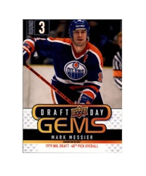 2009-10 Upper Deck Draft Day Gems #GEM14 Mark Messier (15-X192-OILERS)