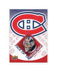 2009-10 Upper Deck Face of the Franchise #FF3 Carey Price (25-X267-CANADIENS)