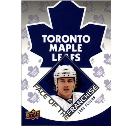 2009-10 Upper Deck Face of the Franchise #FF12 Luke Schenn (10-X165-MAPLE LEAFS)