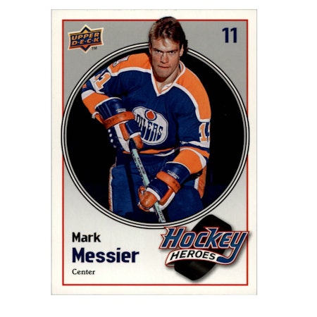 2009-10 Upper Deck Hockey Heroes Mark Messier #HH19 Mark Messier (25-X161-OILERS)