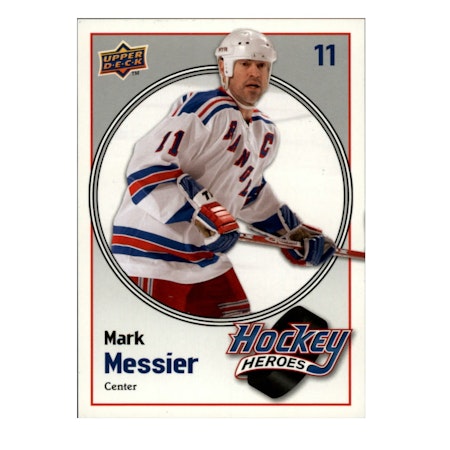 2009-10 Upper Deck Hockey Heroes Mark Messier #HH24 Mark Messier (25-X161-RANGERS)