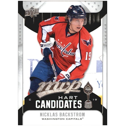 2009-10 Upper Deck MVP Hart Candidates #HC2 Nicklas Backstrom (12-X66-CAPITALS)