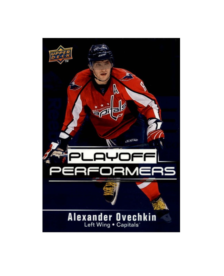 2009-10 Upper Deck Playoff Performers #PP1 Alexander Ovechkin (25-X66-CAPITALS)