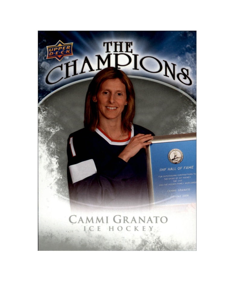2009-10 Upper Deck The Champions #CHCG Cammie Granato (15-X192-OTHERS)