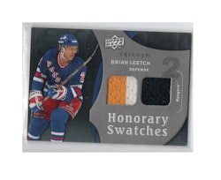 2009-10 Upper Deck Trilogy Honorary Swatches #HSBL Brian Leetch (40-X103-RANGERS)