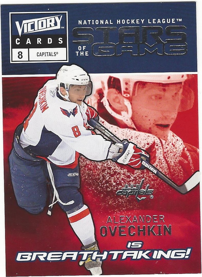 2009-10 Upper Deck Victory Stars of the Game #SG8 Alexander Ovechkin (12-X3-CAPITALS)