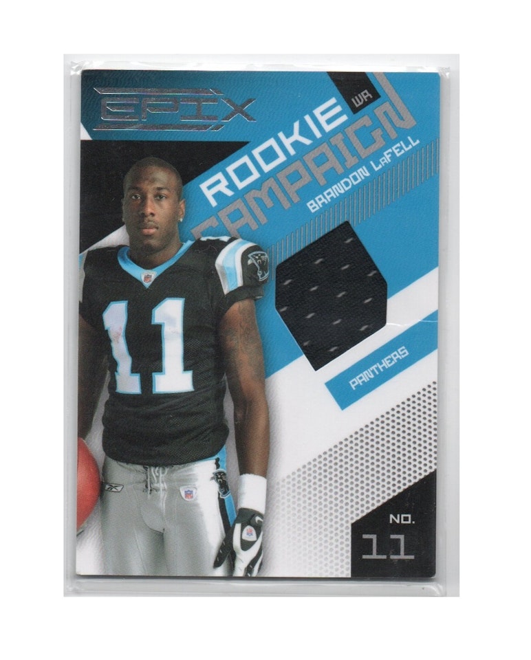 2010 Epix Rookie Campaign Materials #30 Brandon LaFell (30-X241-NFLPANTHERS)