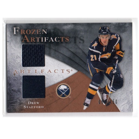 2010-11 Artifacts Frozen Artifacts #FAST Drew Stafford (25-X235-GAMEUSED-SERIAL-SABRES)