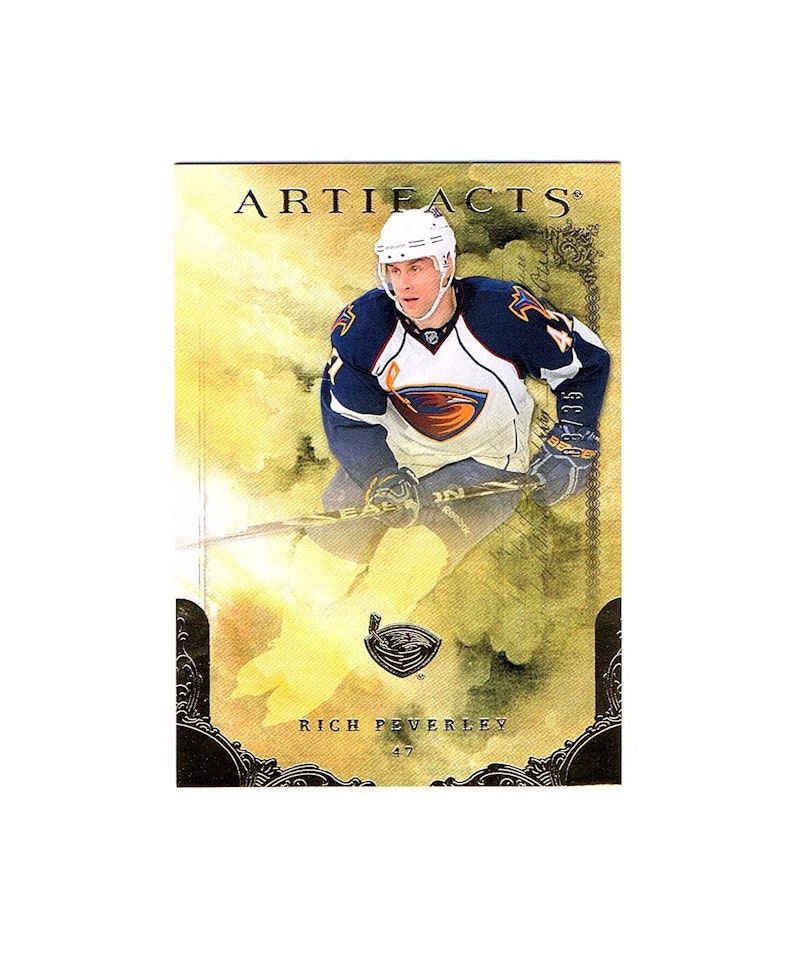 2010-11 Artifacts Gold #57 Rich Peverley (30-X124-THRASHERS)