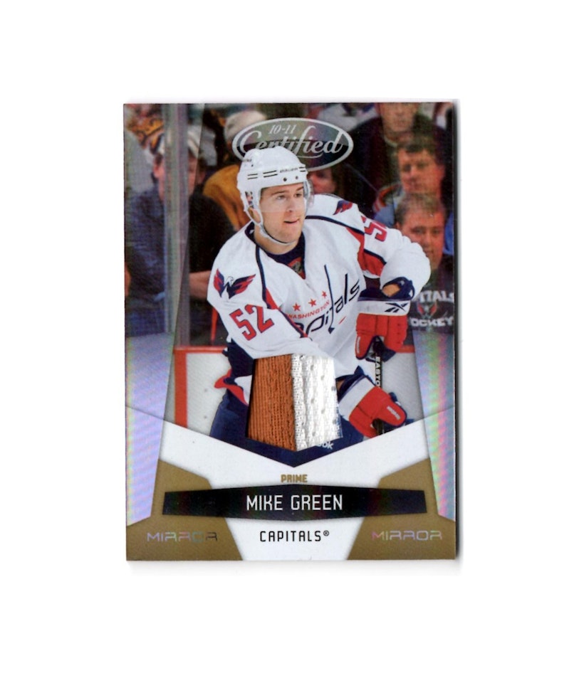 2010-11 Certified Mirror Gold Materials Prime #146 Mike Green (100-33x9-CAPITALS