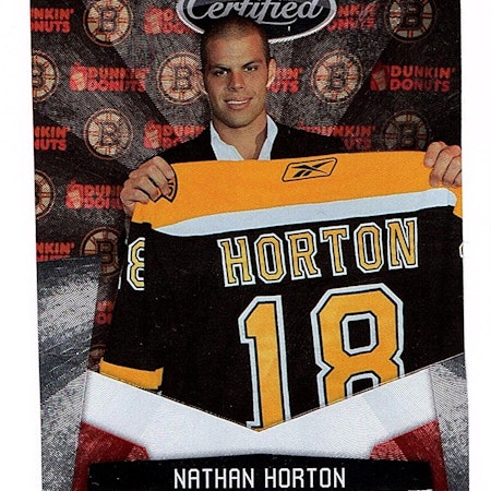 2010-11 Certified Platinum Red #14 Nathan Horton (10-X129-BRUINS)