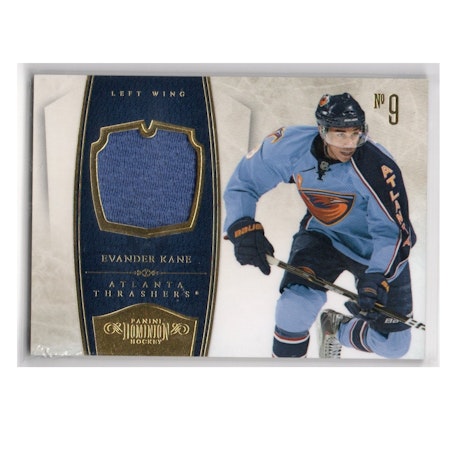 2010-11 Dominion Jerseys #7 Evander Kane (40-X232-GAMEUSED-SERIAL-THRASHERS)